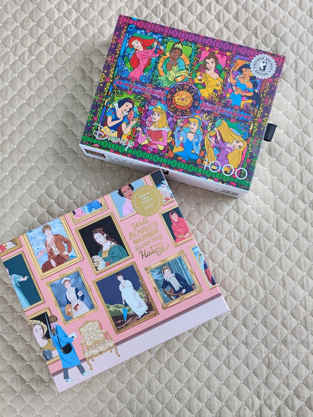 Disney Princess and Women In History, 1000-Piece Jigsaw Puzzles